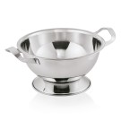 WAS - Soupière à pied acier Ø29 cm