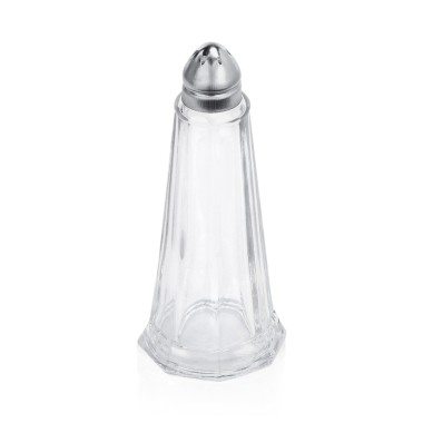 WAS - Salière /poivrière verre h11 cm