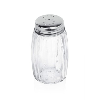 WAS - Salière verre acier h7 cm