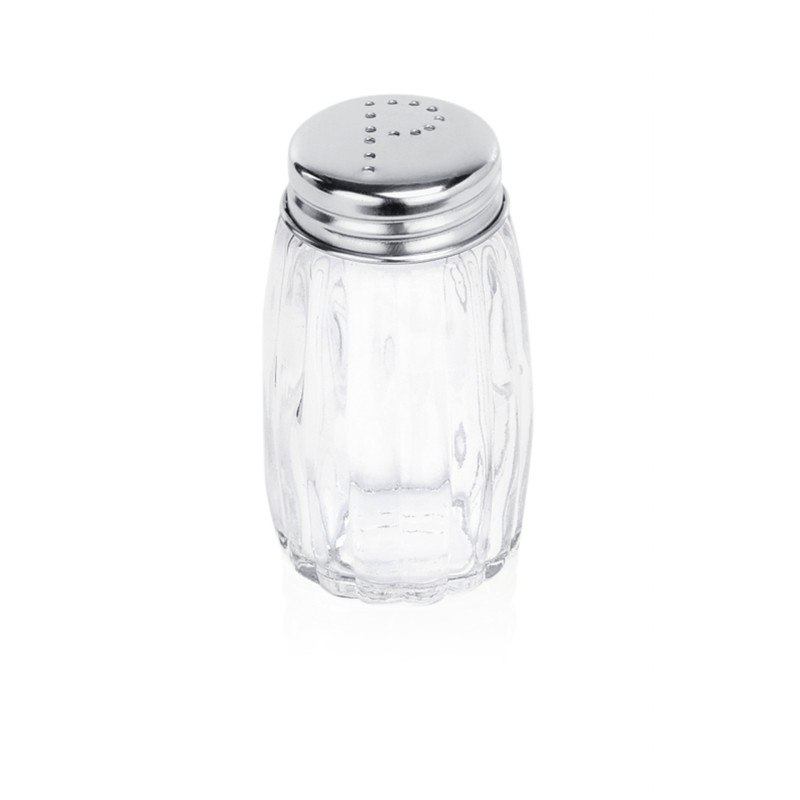 WAS - Poivrière verre acier 7 cm