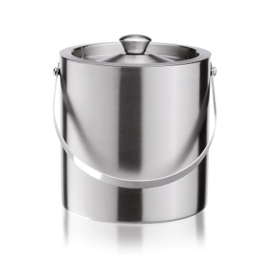 WAS - Seau à glace avec couvercle 2.5l acier