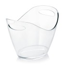 WAS - Seau à glace  3l plastique transparent