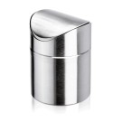 WAS - Poubelle de table à couvercle acier Ø12cm
