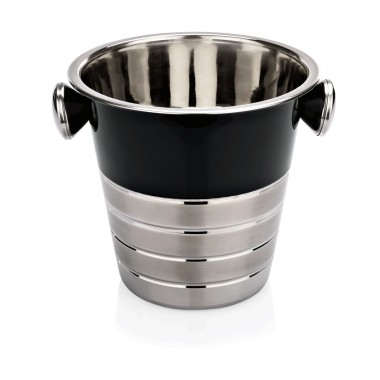 WAS -  Seau à glace pour bouteille 4.5l noir