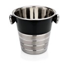 WAS -  Seau à glace pour bouteille 4.5l noir
