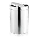 WAS - Poubelle couvercle à bascule 5l acier