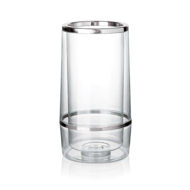 WAS - Seau à glace plastique transparent Ø11.5cm
