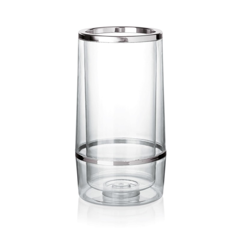 WAS - Seau à glace plastique transparent Ø11.5cm