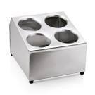 WAS - Porte couverts 4 cylindres acier