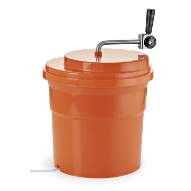WAS - Essoreuse à salade 27l plastique orange
