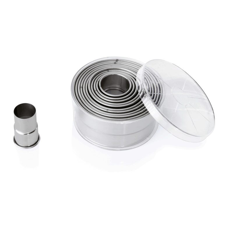 WAS - Emporte pièces - Lot de 12 Ø différents