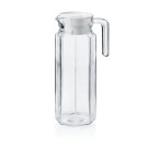 WAS - Pichet carafon en verre avec couvercle 1l - Lot 12
