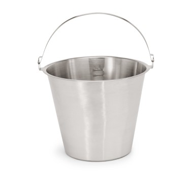 WAS - Seau à glace acier avec anse 10l