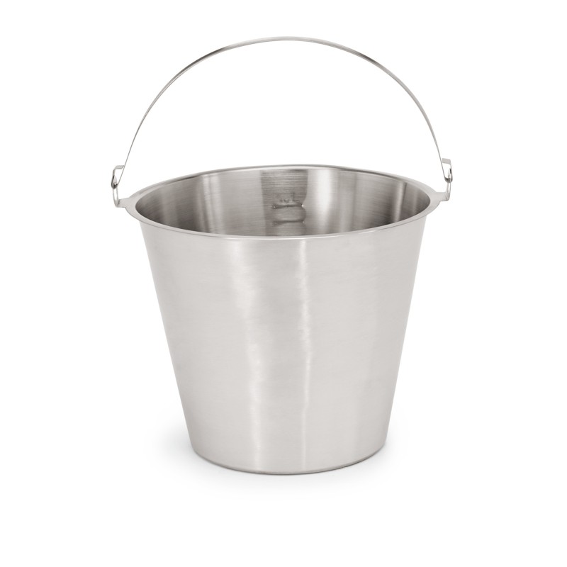 WAS - Seau à glace acier avec anse 15l