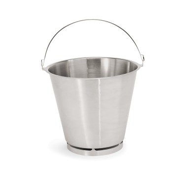 WAS - Seau à glace acier avec anse 15l - h36cm