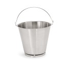 WAS - Seau à glace acier avec anse 15l - h36cm