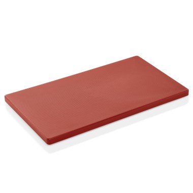 WAS - Planche à découper polypropylène rouge - 50 x 30 x 2 cm