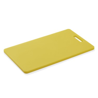 WAS - Planche à découper polypropylène jaune - 40 x 25 x 1.2 cm