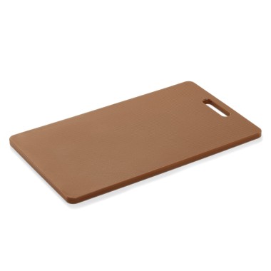 WAS - Planche à découper polypropylène marron - 40 x 25 x 1.2 cm