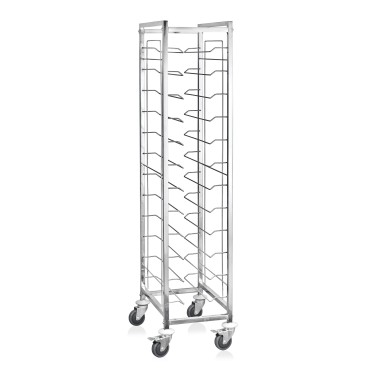 WAS - Chariot porte plateau GN - 60 x 39 x 180 cm
