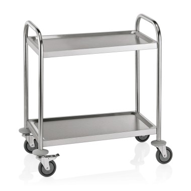 WAS - Chariot de service 2 étagères - 70.5 x 41 x 84 cm