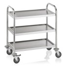 WAS - Chariot de service 3 niveaux - 70.5 x 41 x 84 cm