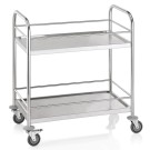 WAS - Chariot de service 2 niveaux- 85 x 53 x 95 cm