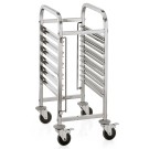 WAS - Chariot à plateau à glissières GN - 55 x 38 x 96 cm
