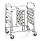 WAS - Chariot à glissières 4 roulettes GN - 55 x 74 x 100 cm