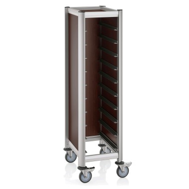 WAS - Chariot de service 10 plateaux GN - 60.5 x 44.5 x 165 cm