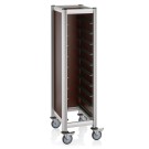 WAS - Chariot de service 10 plateaux GN - 60.5 x 44.5 x 165 cm