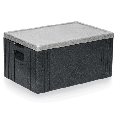 WAS - Boite de transport isotherme GN - noir/gris