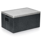 WAS - Boite de transport isotherme GN - noir/gris