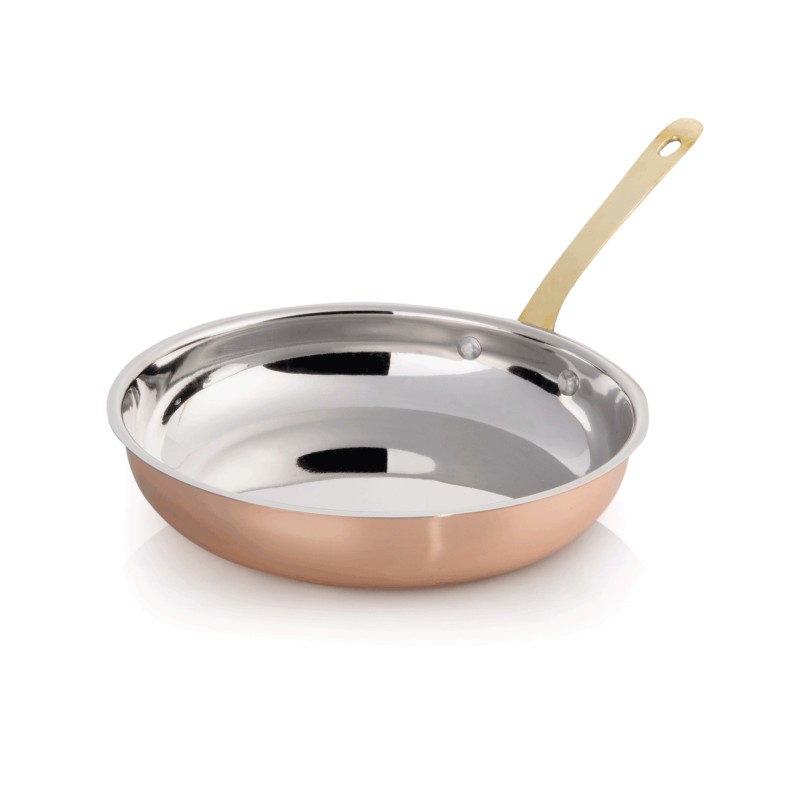 WAS - Poêle à flamber laiton Ø23.5cm
