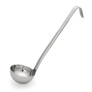WAS - Louche manche court acier à crochet 250ml