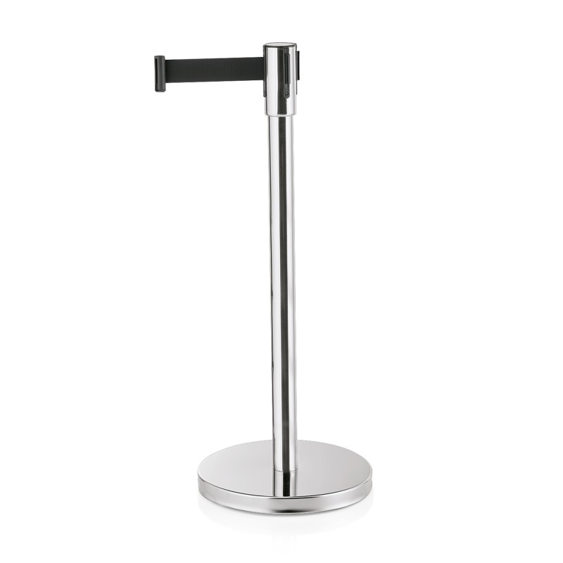 WAS - Poteau de  délimitation sangle noire 2m