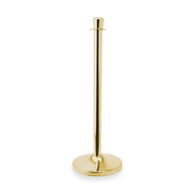 WAS -  Pied pour porte affiche doré h95cm