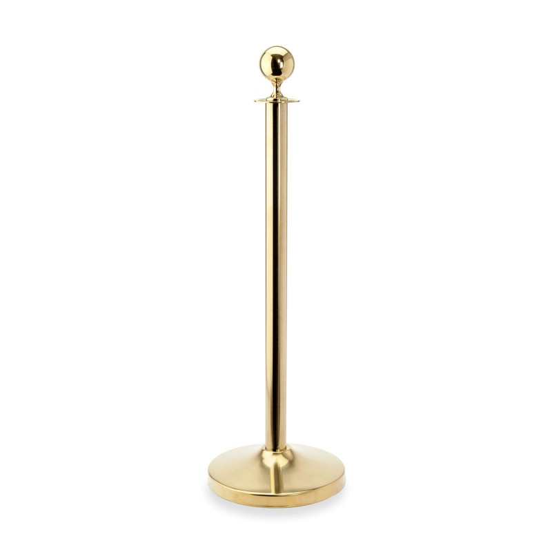 WAS -  Pied pour porte affiche doré h95cm