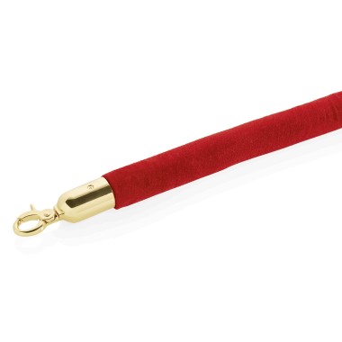 WAS - Cordon de sécurité rouge 150cm Ø3.2cm