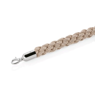 WAS - Cordon de sécurité  tressé crème150cm Ø3.2cm