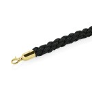 WAS - Cordon de sécurité  tressé noir 150cm Ø3.2cm