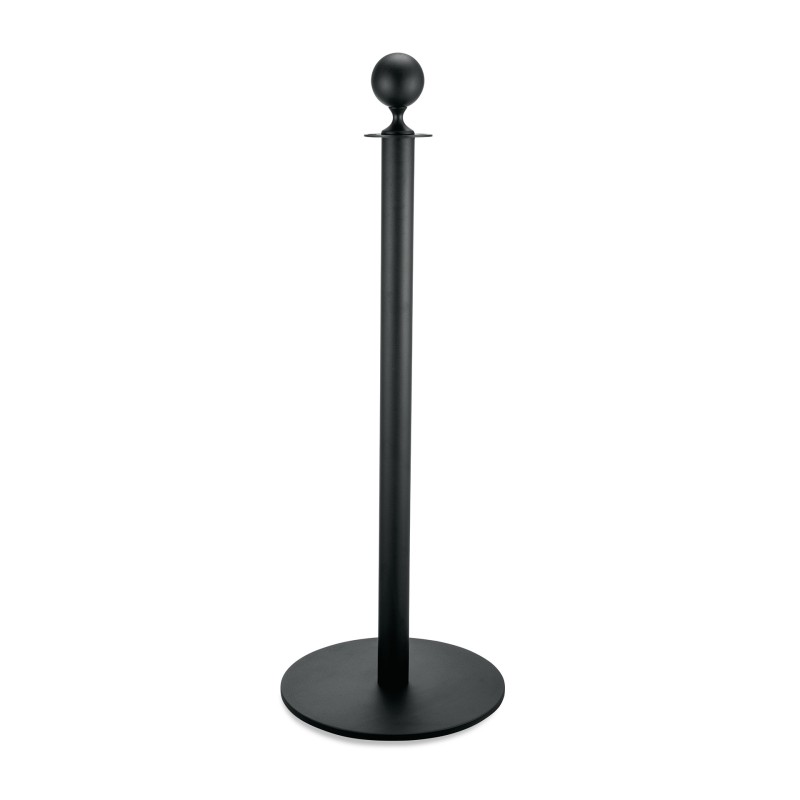 WAS - Poteau de délimitation tête ronde noir h95cm Ø36cm