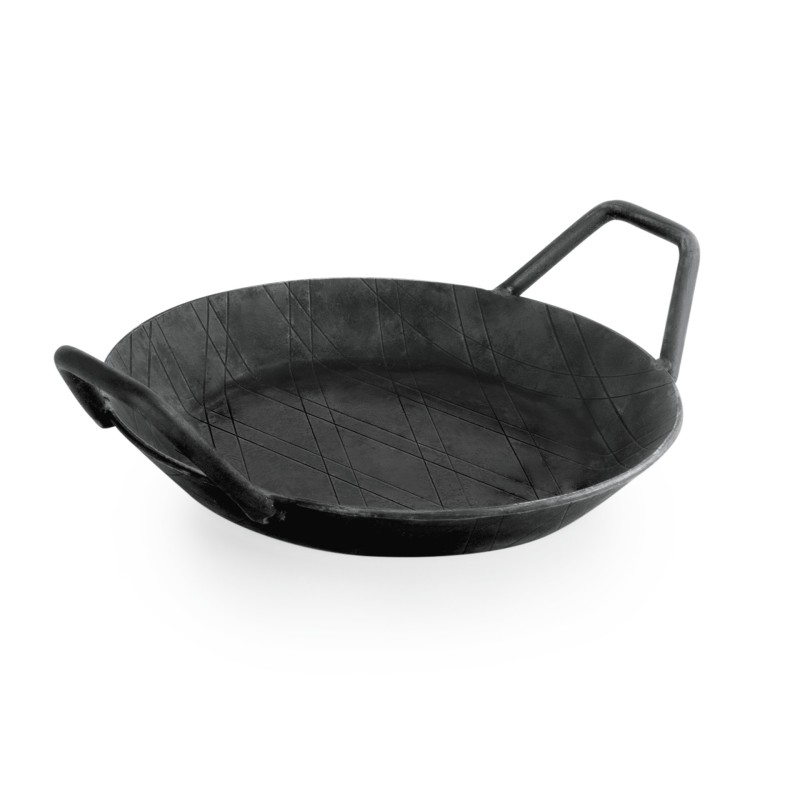 WAS - Poêle à frire/service 2 poignées latérales Ø24cm en fer