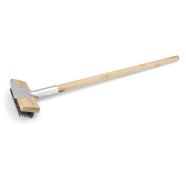 WAS - Brosse de nettoyage avec grattoir - 5,5 x 18 cm