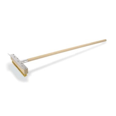 WAS - Brosse de nettoyage avec grattoir - 3 x 27 cm