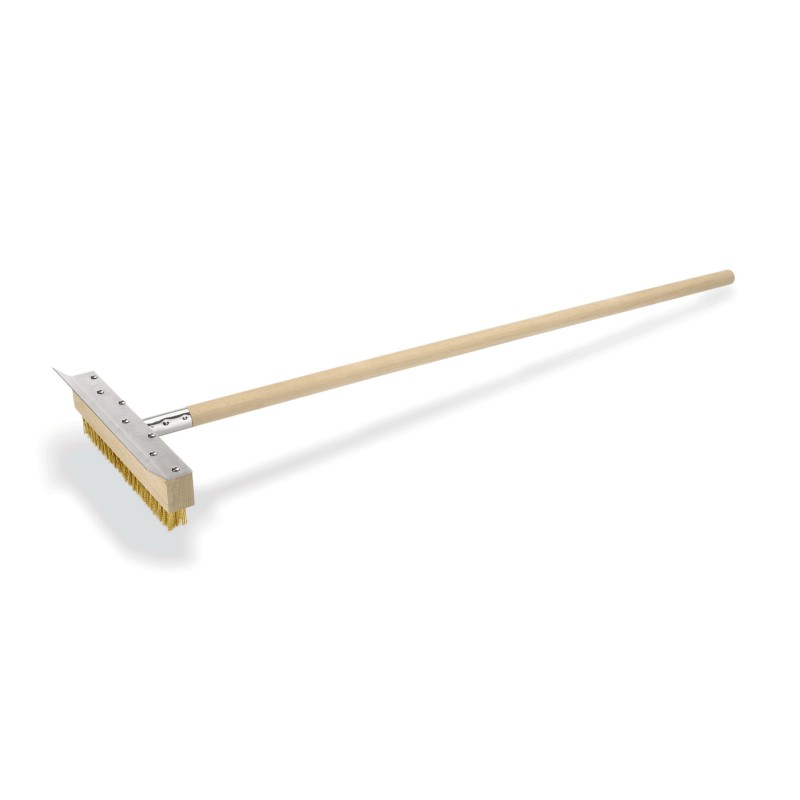 WAS - Brosse de nettoyage avec grattoir - 3 x 27 cm