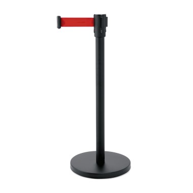 WAS - Poteau de délimitation sangle rouge 200cm