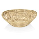 WAS -  Corbeille de table osier ovale 22 x 17.5 x 5 cm