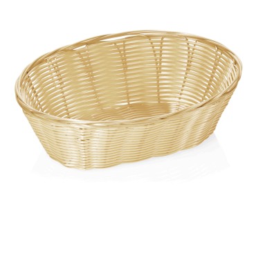 WAS -  Corbeille de table osier 24 x 17 x 8 cm
