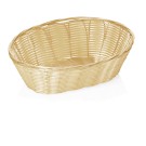WAS -  Corbeille de table osier 24 x 17 x 8 cm